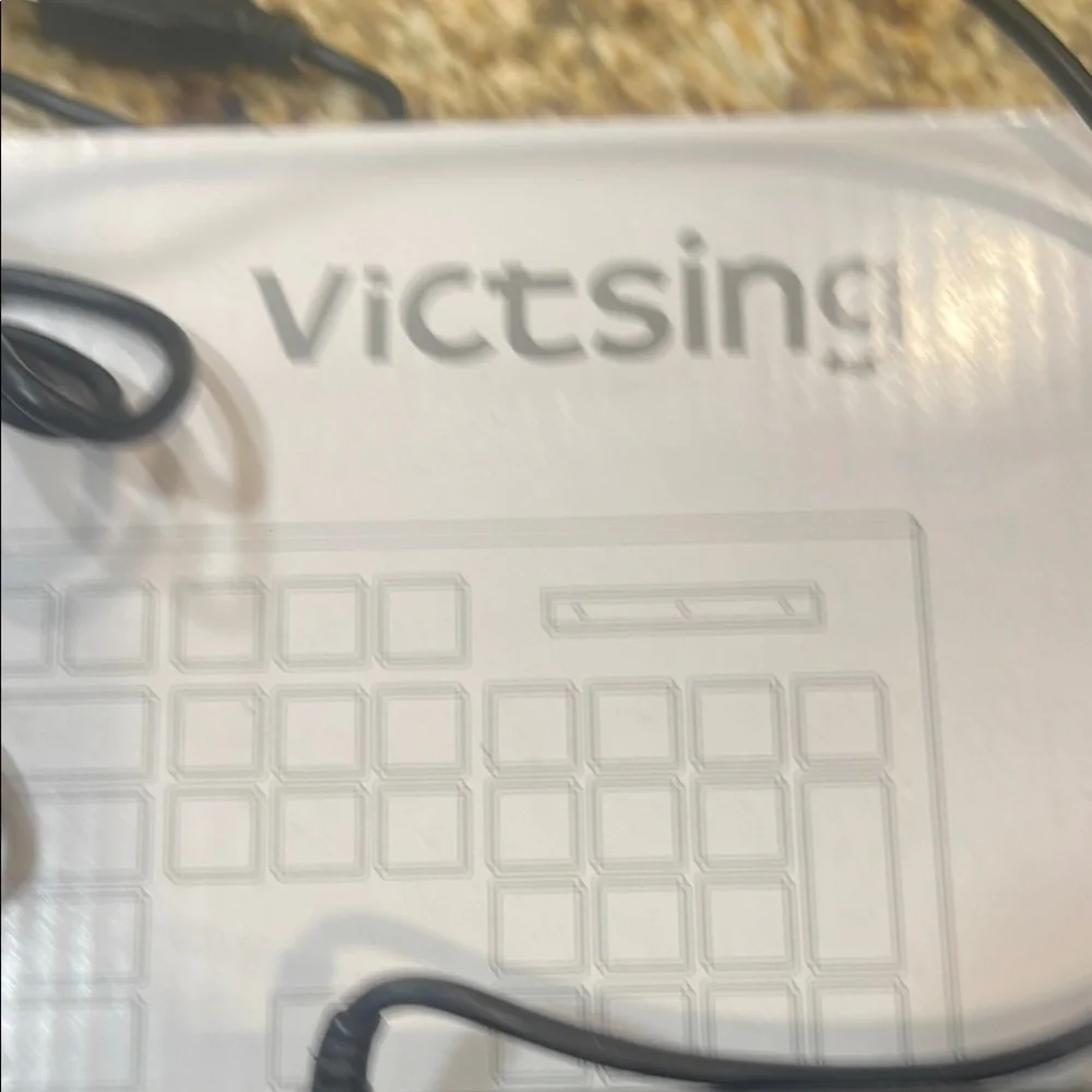 Black Wired Keyboard